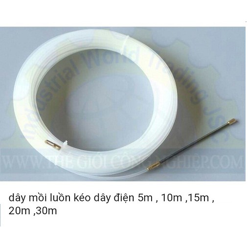 Dây mồi luồn kéo dây điện 5m 10m 15m 20m 25m 30m TẶNG 1 băng keo điện.