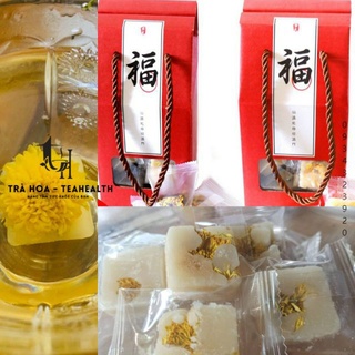 SIÊU SALE 1 VIÊN TRÀ HOA CÚC ĐƯỜNG PHÈN MẬT ONG HSD: 20/12/2024