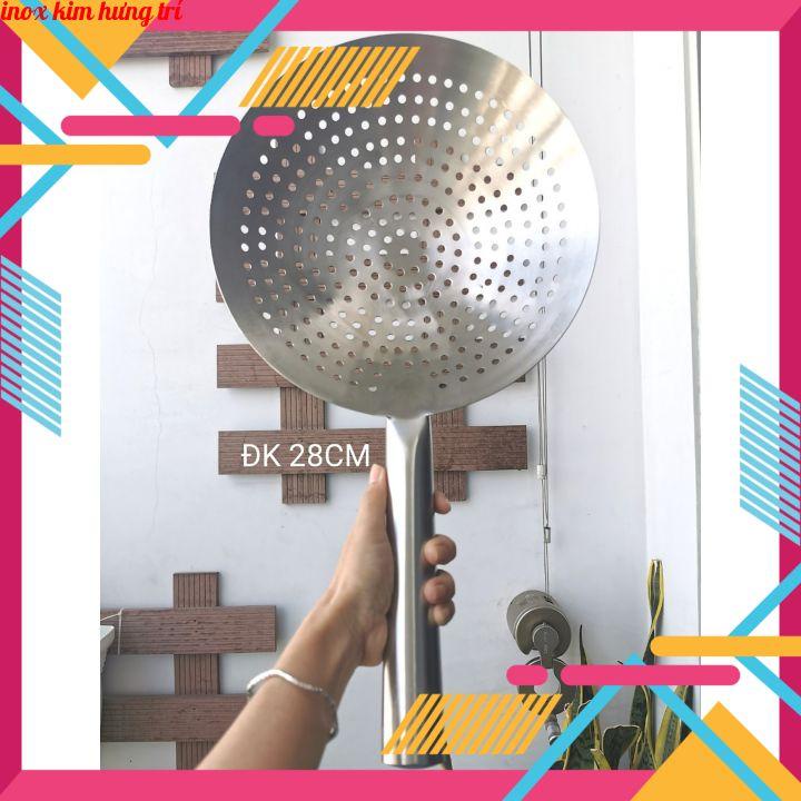 Vợt vớt xương inox đk 24-30cm