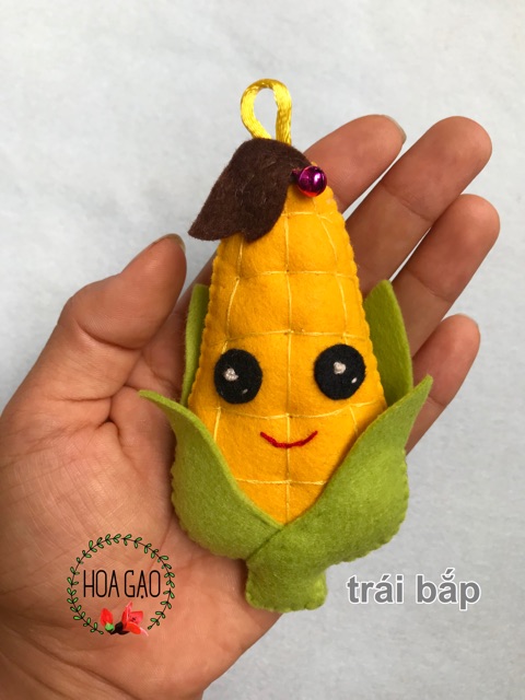 treo nôi, treo cũi trái cây rời CAO CẤP - đồ chơi nhồi bông handmade an toàn cho bé