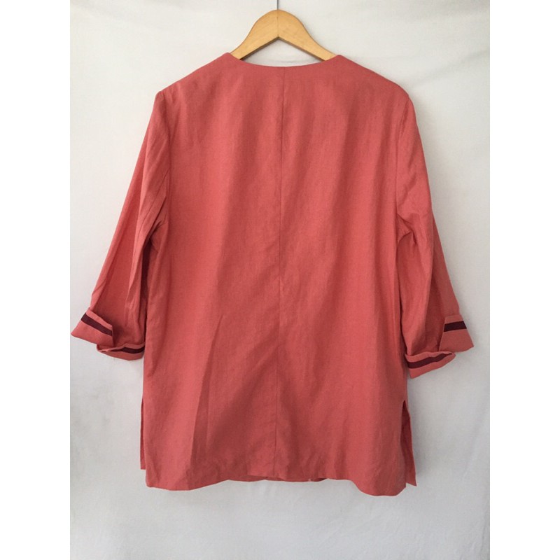 Blazer Korea chất Linen màu siêu xinh