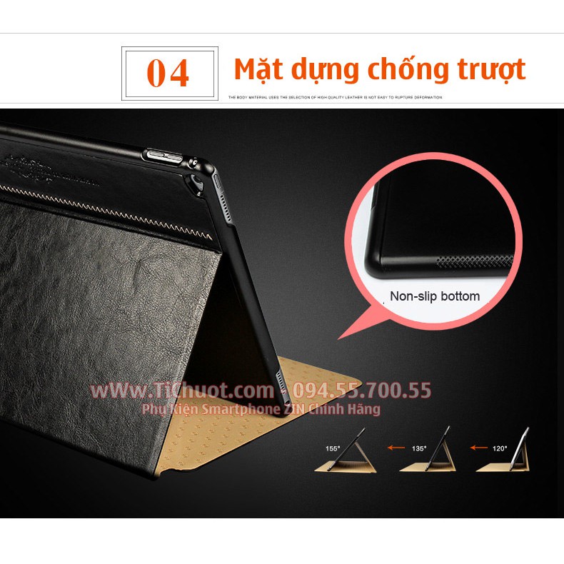 [Chính Hiệu KAKU] Bao Da iPad Air/ Air 2/ Pro 9.7-iPad 9.7 2017/ 2018