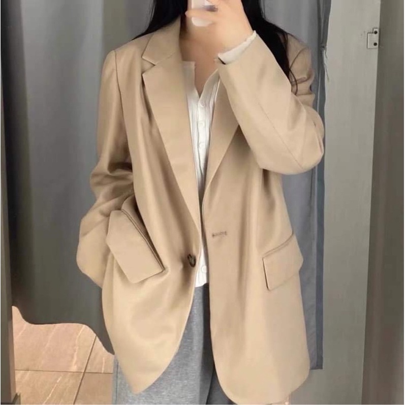 Áo khoắc Blazer phong cách hàn quốc [ÁO VÉT SANG CHẢNH] | BigBuy360 - bigbuy360.vn