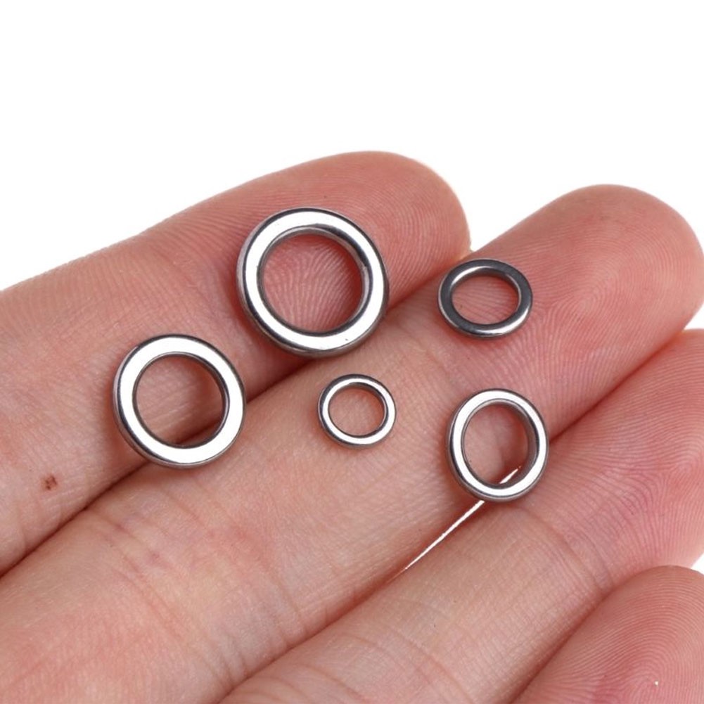 Set 50 vòng nối móc câu cá mồi câu cá giả cao cấp