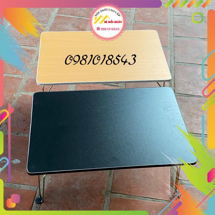 ⚡bàn vân gỗ đẹp /Freeship 50K / bàn học gấp gọn mặt vân gỗ /40x60 | BigBuy360 - bigbuy360.vn