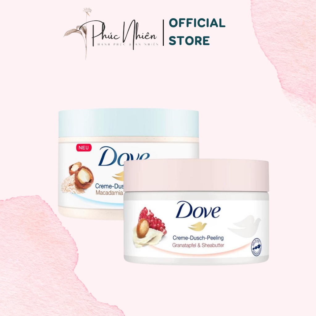 Tẩy da chết Dove Exfoliating Body Polish Đức Mỹ 225ml