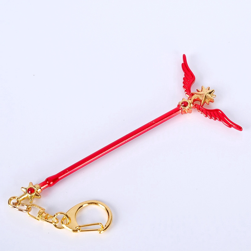 Đồ chơi cây gậy ma thuật Sakura có móc chìa khóa tiện dụng chất lượng cao