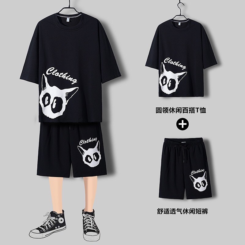 [ Hot 2021- Cực Ngầu ] Nguyên bộ quần áo nam Clothing mặc hè cực chất | BigBuy360 - bigbuy360.vn