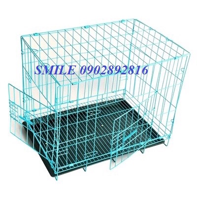 [GẤP GỌN] Chuồng Thú Cưng Gấp Gọn, Chuồng Chó Mèo Sơn Tĩnh Điện Nhiều Size Tiện Lợi