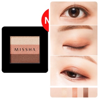 Phấn mắt 3 màu Missha