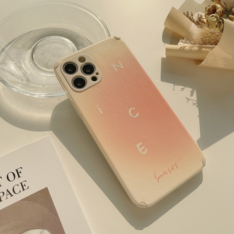 Ốp Lưng Iphone Vuông Cạnh Hình IPhone/6/6Plus/6s/6sPlus/6/7/7Plus/8/8Plus/X/Xs/Xs Max/11/11Pro/11ProMax/12/12PROMAX/12MINI/12PRO Sunset Blooming | BigBuy360 - bigbuy360.vn