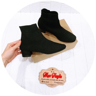 Boot len chun cổ thấp