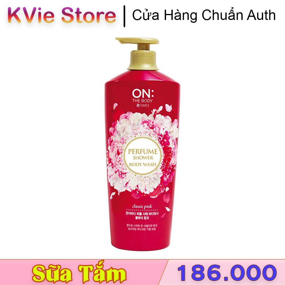 Sữa Tắm Hương Nước Hoa On: The Body Perfume Shower Body Wash Classic Pink 1000g