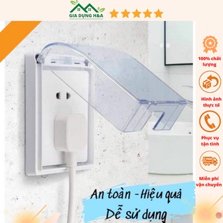 Hộp chụp ổ điện an toàn chống thấm nước bảo vệ an toàn khi đang sử dụng điện