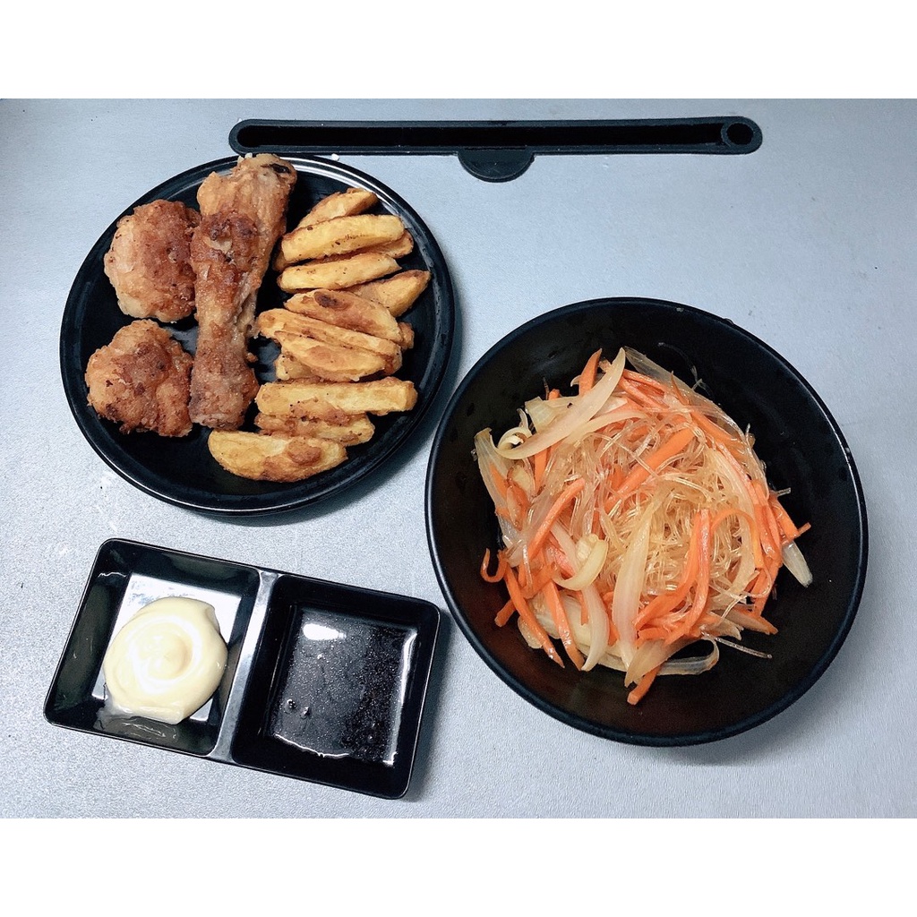 Tô to xoắn đựng bún,phở,hủ tiếu nhựa Melamine nhám đen Size 20cm-850ml