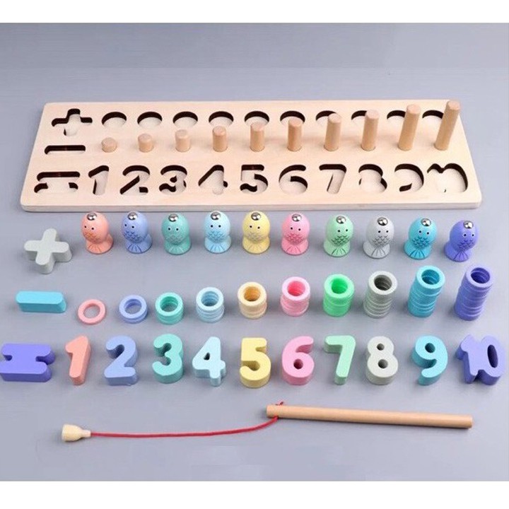 Bộ Câu Cá Gỗ