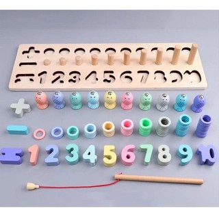 Bộ Câu Cá Gỗ