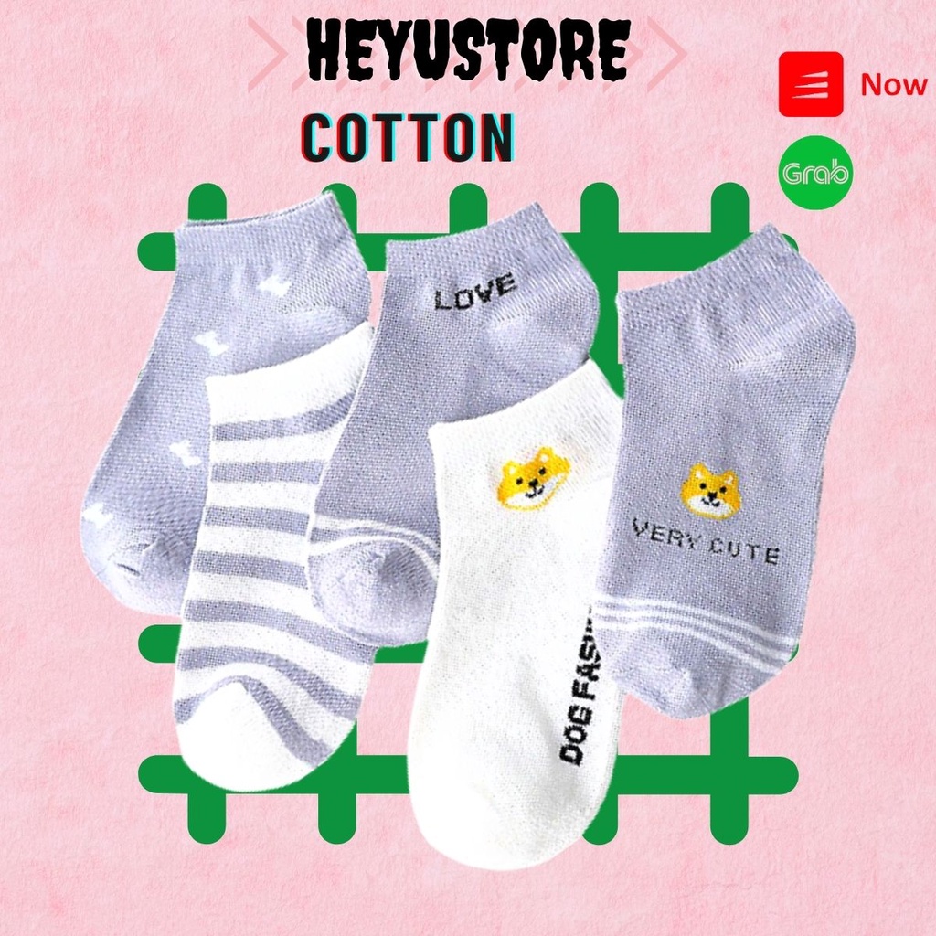Tất vớ cotton nam nữ cổ thấp màu tím vintage thời trang ulzzang Hàn Quốc tất Unisex co giản
