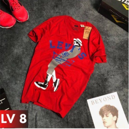 áo thun Coton SALE- Áo thun Nam/Nữ in hình LEVIS - ( Hàng xuất dư ) | BigBuy360 - bigbuy360.vn