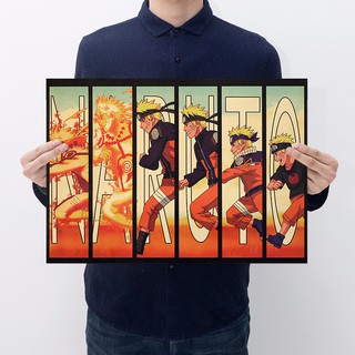 Poster trang trí in hình Naruto