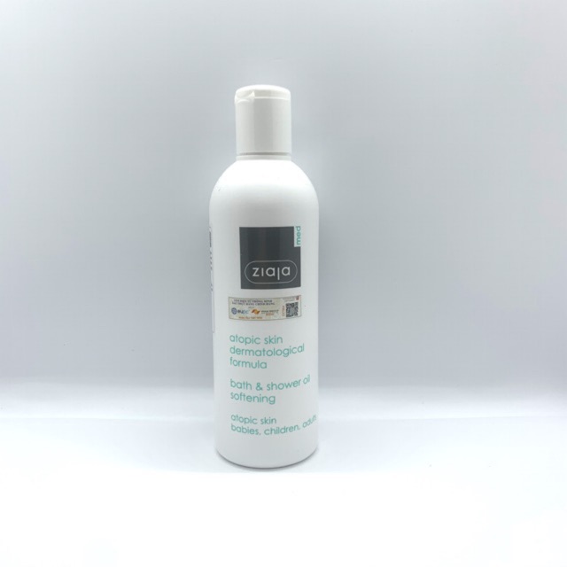 (CHÍNH HÃNG) Dầu tắm dưỡng ẩm Ziaja Med Atopic 270ml