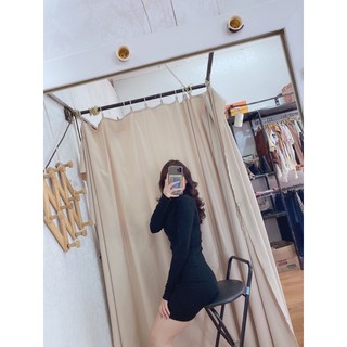 váy body cổ lọ