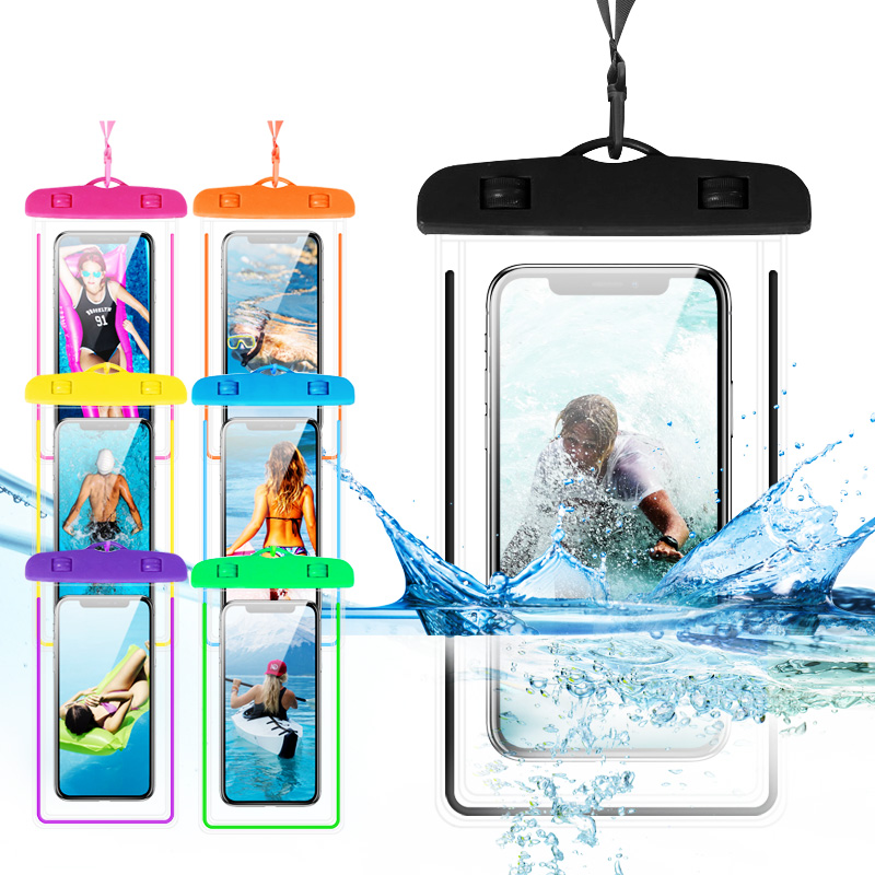 Túi chống nước cho điện thoại di động FONKEN cho hoạt động bãi biển 6.5inch