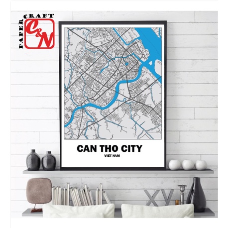 Tranh được thiết kế riêng cho bạn-Citymaps