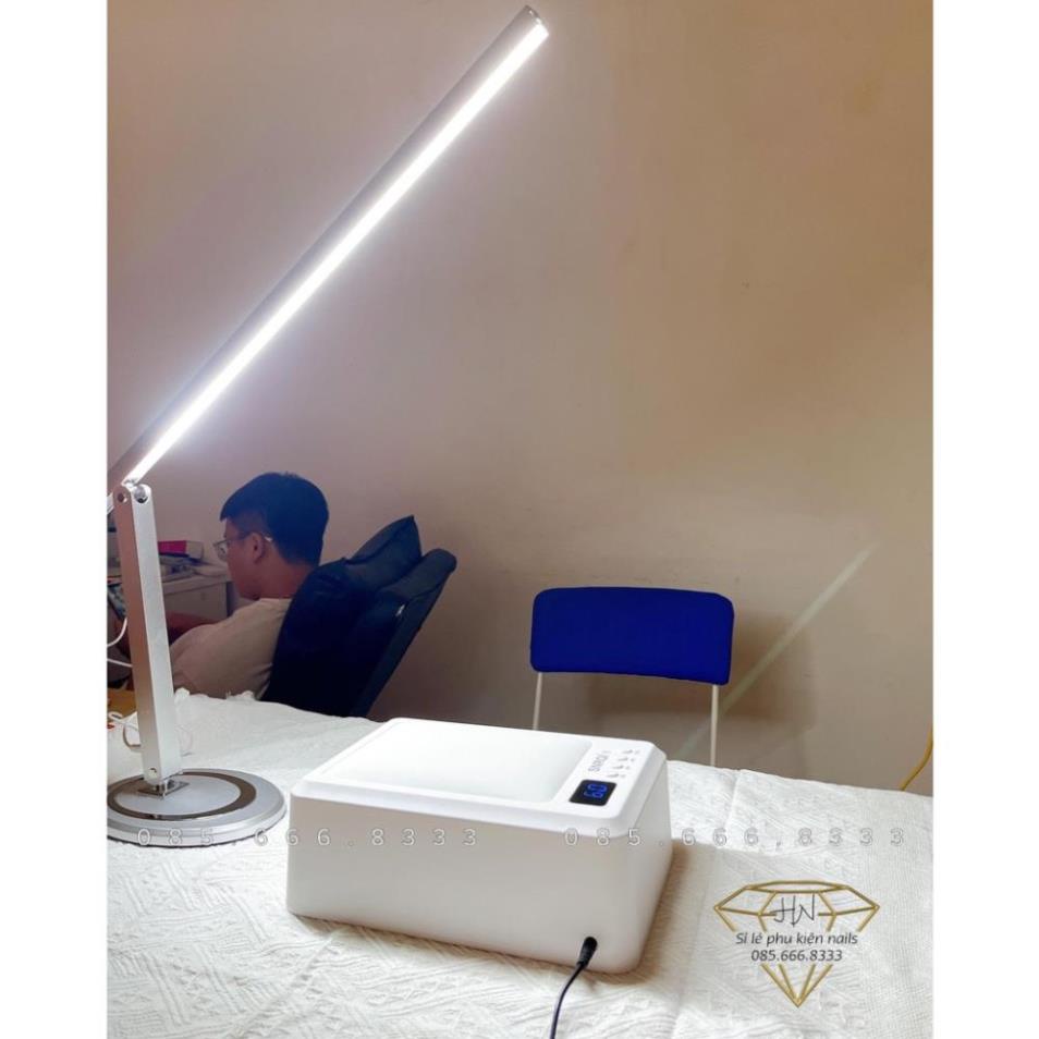 Đèn led để bàn làm nail, nối mi , chụp ảnh nail, ảnh móng thông minh chống cận