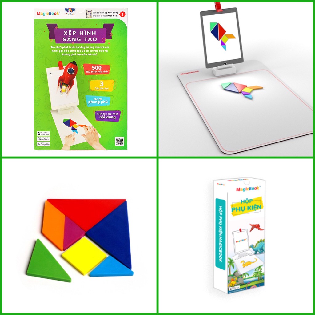 Magic Book - Xếp hình sáng tạo