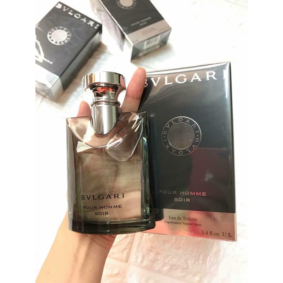 [𝘼𝙪𝙩𝙝] Nước hoa nam Bvlgari Soir Pour homme 5ml/10ml/20ml +𝐉𝐮𝐥𝐲 𝐒𝐡𝐨𝐩+