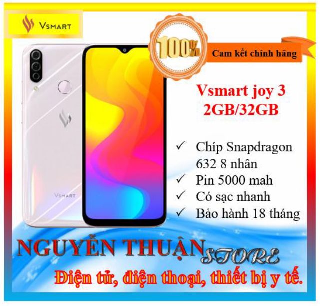 [ Nguyên seal] Điện thoại VSMART JOY 3 (2G/32G)_ (3G/32G)_(4/64G) | BigBuy360 - bigbuy360.vn