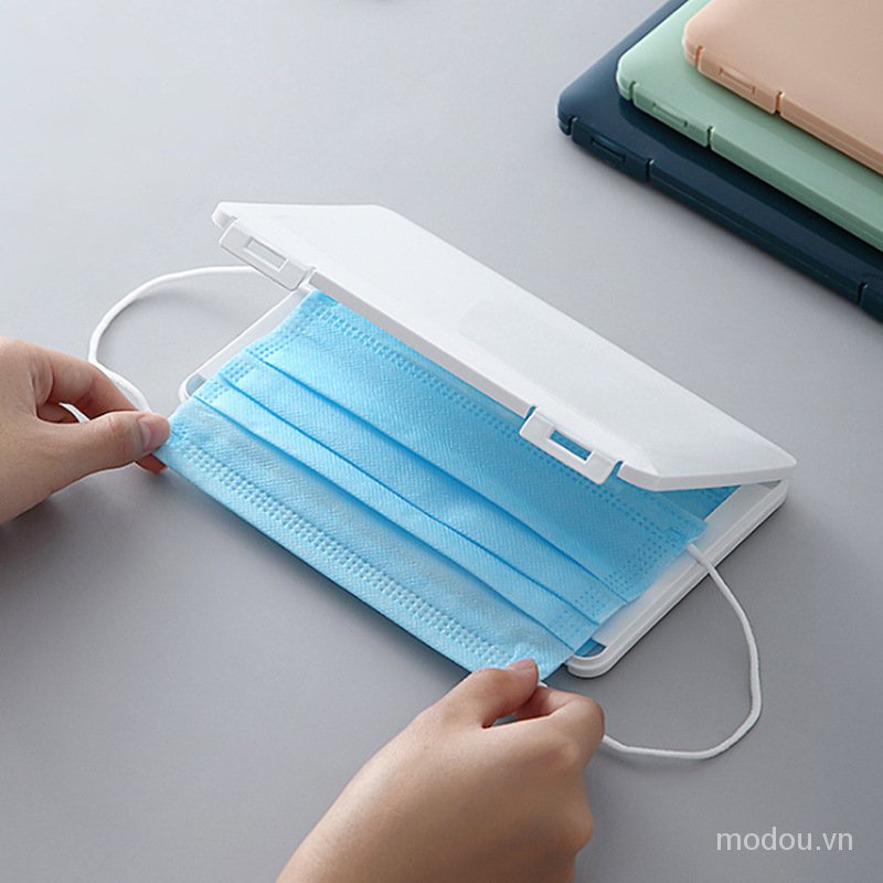 Hộp đựng khẩu trang chống bụi dùng một lần tiện lợi