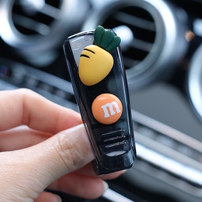 Kẹp Cố Định Mắt Kính Hình Mickey Minnie Bằng ABS Tiện Dụng Cho Xe Hơi