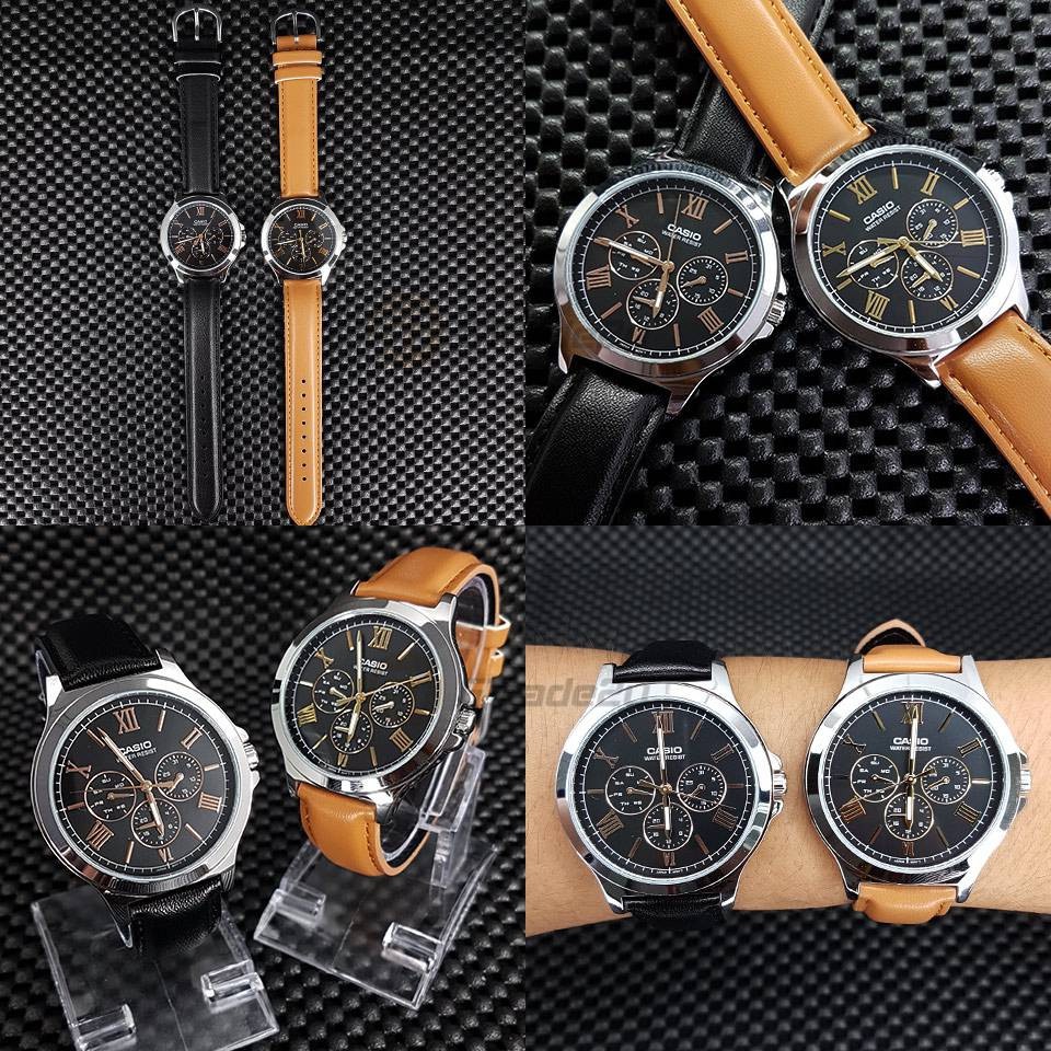 Đồng Hồ Casio Nam Dây Da MTP-V300L-1A2UDF Chính Hãng | BigBuy360 - bigbuy360.vn