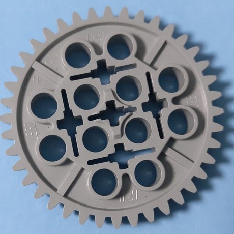 LEGO Technic Bánh Răng 40 Răng, Xám Nhạt - LEGO Technic Gear Wheel 40 Teeth ID 6195314 34432