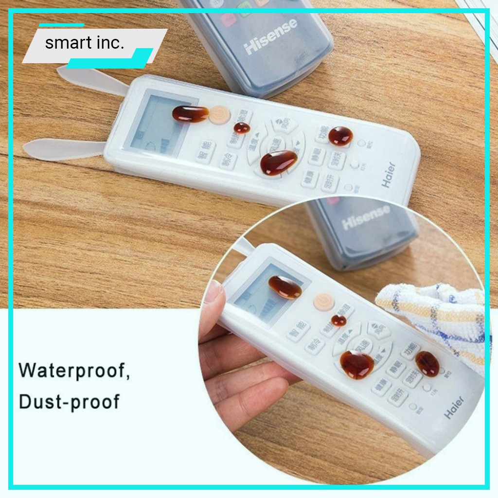 Bao Bọc Remote TiVi Điều Hòa Silicon Dẻo Trong Suốt Tai Thỏ