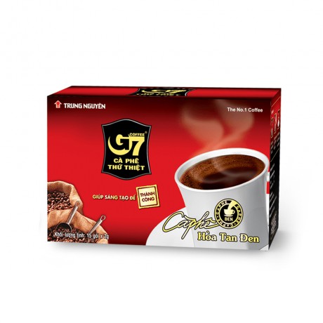 Cà phê G7 - Hoà tan đen 15 gói Trung Nguyên - G7 hòa tan đen 15 gói G7 hòa tan đen | BigBuy360 - bigbuy360.vn