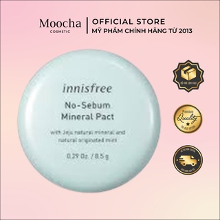 Phấn phủ nén kiềm dầu Innisfree no sebum mineral pact
