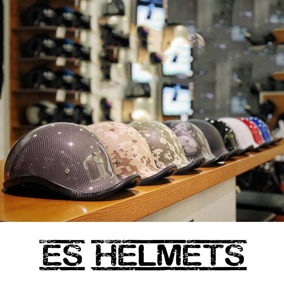 Mũ bảo hiểm ES Helmet nửa đầu Gangster chính hãng