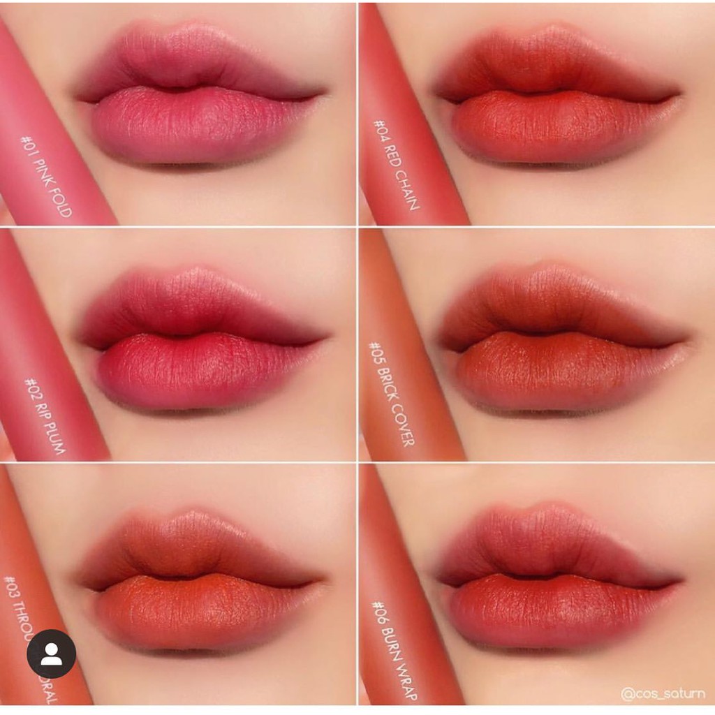 Son Kem Lì Siêu Mịn Romand See Through Matte Tint