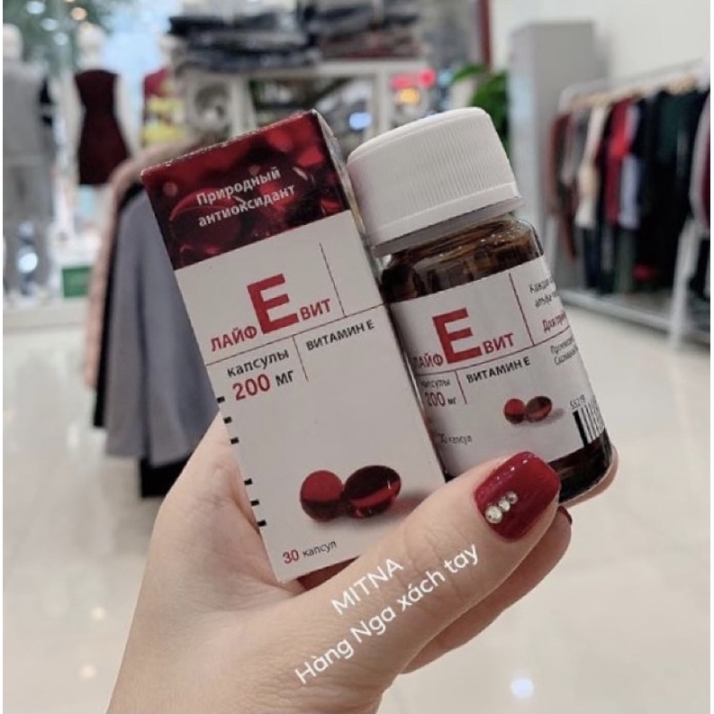 N7 - Vitamin E đỏ của Nga 200mr & 400mr