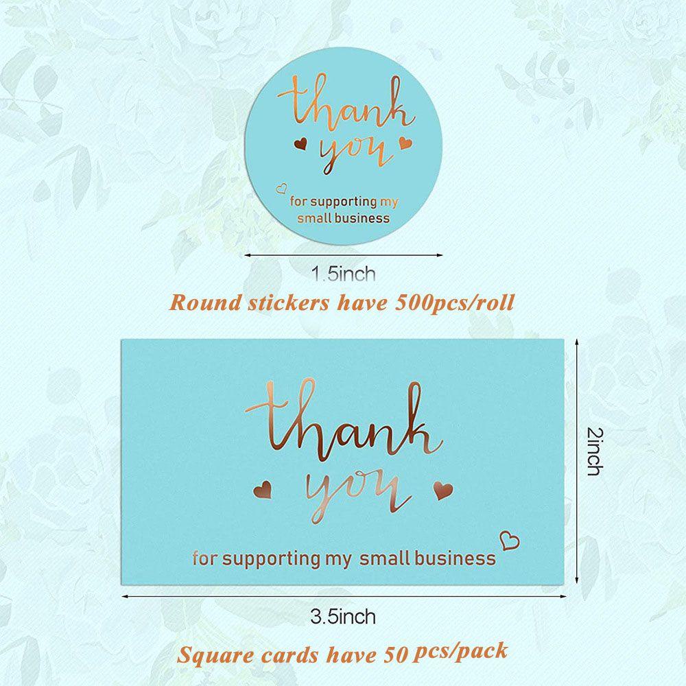 LAKAMIER Nhãn Dán Thank You Dùng Trang Trí Thiệp Chúc Mừng Sinh Nhật