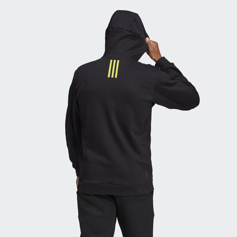 Áo Hoodie adidas Nam Adidas Innovation Chuyển Động Full-Zip Màu Đen GK5893 | BigBuy360 - bigbuy360.vn
