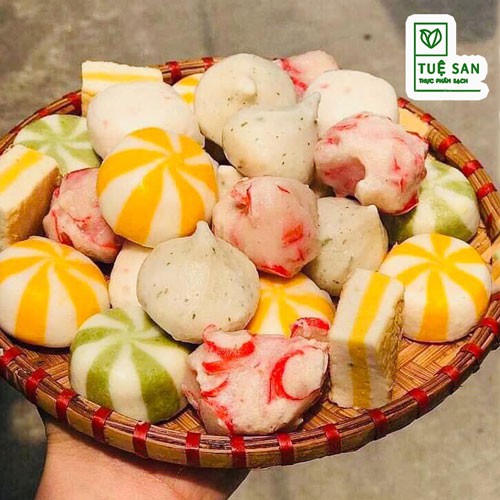 Viên Thả Lẩu Khoai Môn Phô Mai Trứng Cá EB  Malaysia🍜Giao HỎA TỐC nội thành Hà Nội🍜Bánh Bao ,Hải Sản, Nhím Biển