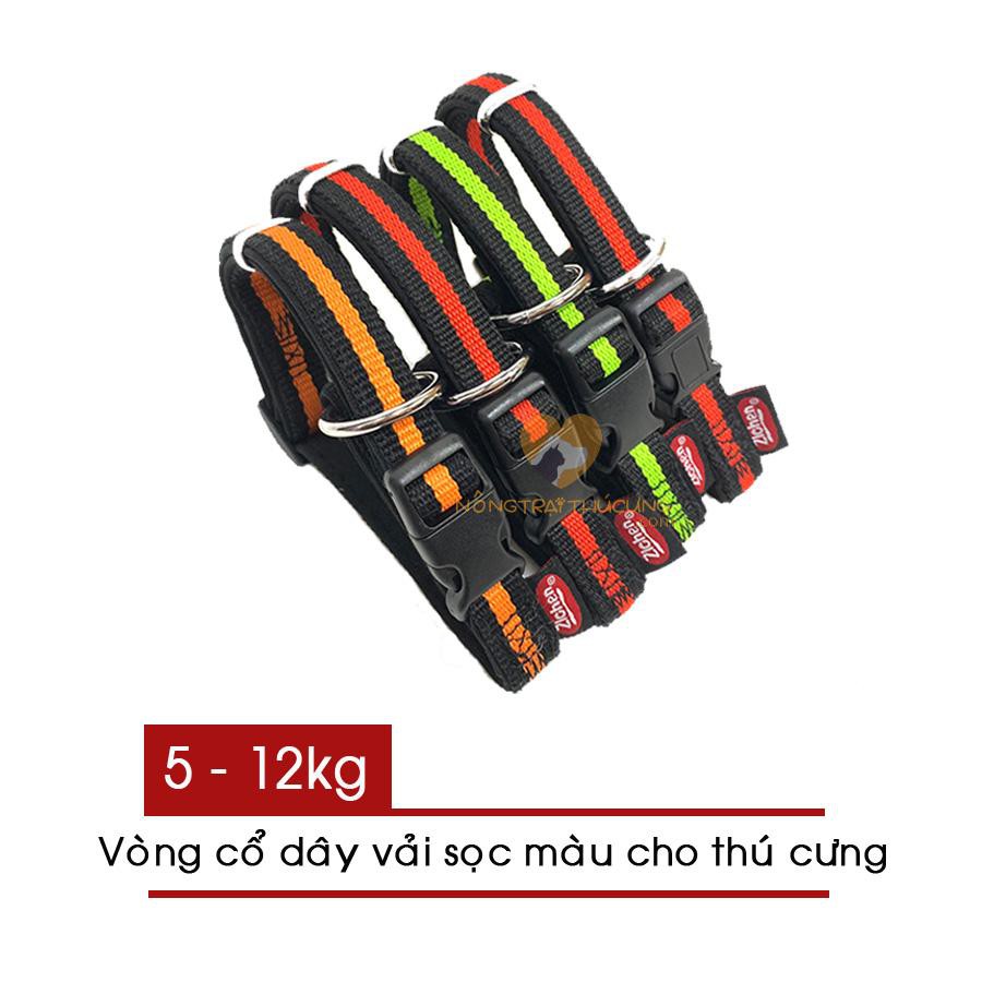 Vòng cổ dây vải size lớn cho Thú Cưng - [Nông Trại Thú Cưng]