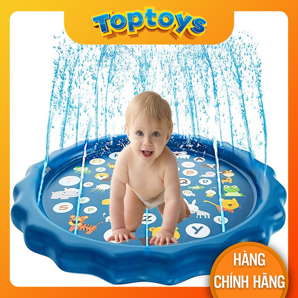 Thảm tròn phun nước cho bé từ 2 - 6 tuổi, kích thích trí thông minh vận động