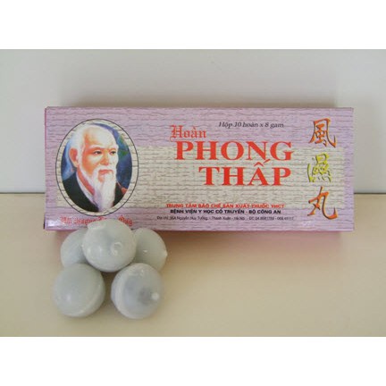 Hoàn phong thấp - cho phong thấp khớp, sản phẩm của viện YHCT Bộ Công An