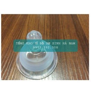 Núm Ty Bình Sữa Siêu Mềm Cho Bé Cổ Rộng S/M/L/XL