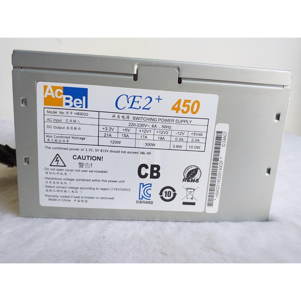 Nguồn ACBELL 350W - 400w Công Suất Thực